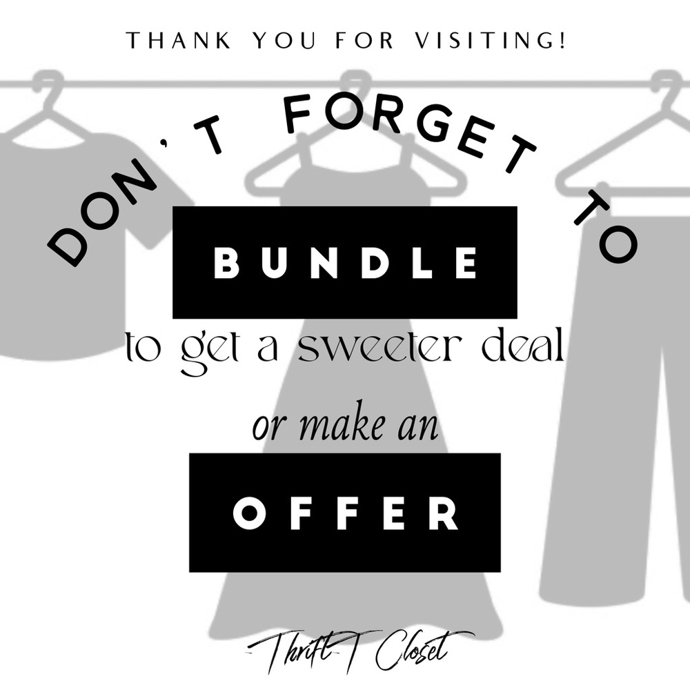 Make your Bundle or Offer